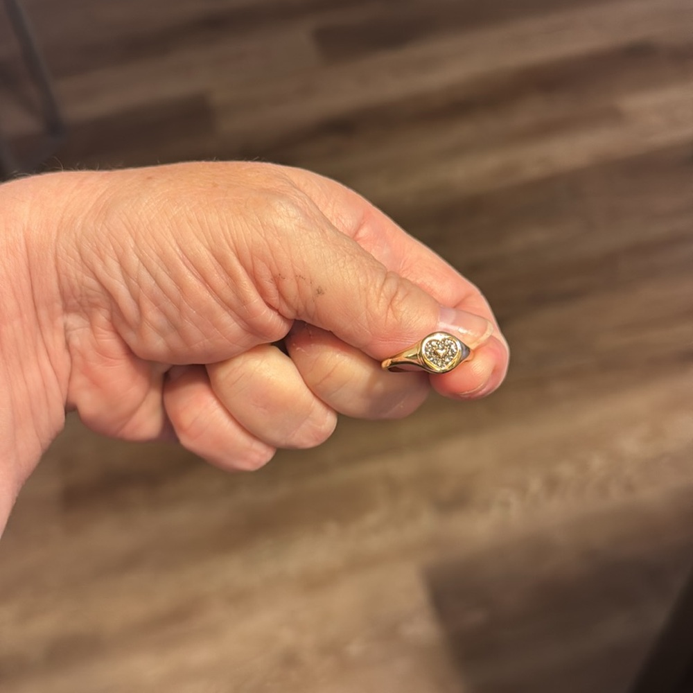 Kate Spade Elegant Gold and Silver Women's Ring size 8 - Picture 4 of 4